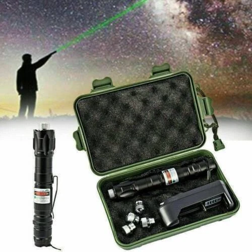 532NM-Laser-Pointer-Pen-Green-Rechargable-Visible-Beam-Torche-1000Miles