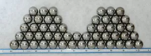 50 núcleos de acero al carbono suave de 3/4 pulgadas QTY ~ hechos en EE. UU. - Imagen 1 de 2