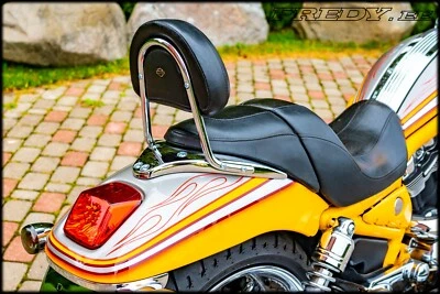 2006 Harley-Davidson VRSCSE2 Screamin Eagle CVO V-Rod б/у хромированная спинка комплект - Изображение 1 из 2
