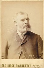 1888-89 Old Judge Cabinet N173   Harry Wright    Hall of Famer Reprint