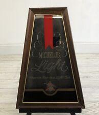Michelob Light Anheuser-Busch Mirror Bar Beer Sign /b
