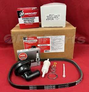 Nuevo/OEM Mercury 150 HP EFI 4 tiempos 300 horas kit de mantenimiento - pieza # 8M0163132 - Imagen 1 de 4