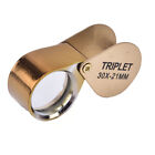 30X 30X21mm Magnifier Jewelers Gold Eye Tool Jewellery Folding Loupe Glassb_B Wa