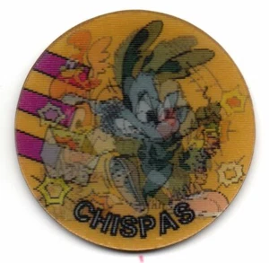 CHISPAS #136 MAGICTAZO TINY TOON 1994 MAGIC TAZO MATUTANO LEVE ALABEADO - Bild 1 von 2