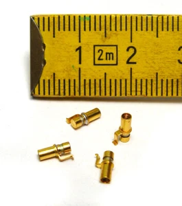 4x Trimm-Kondensator, Kapazitäts-Trimmer, XXXS Glastrimmer, ca. 1...2 pF - Picture 1 of 1