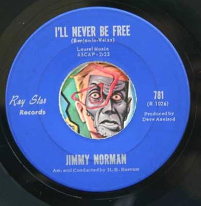 HEAR Jimmy Norman 45 I'll Never Be Free/Love Sick Feeling EX deep soul R&B - Picture 1 of 2