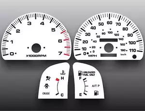 White Face Gauges for 1996-1997 Toyota 4Runner - Picture 1 of 4