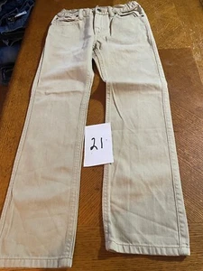 Old Navy Super Skinny size 8 tan kids jeans - Picture 1 of 1