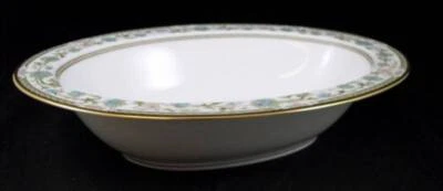 Noritake Sakura 11 Inch Oval Vegetable Bowl 9704 with Floral Detailing - Image 1 of 4