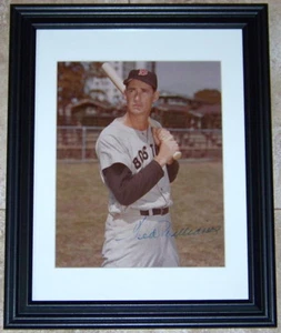 Ted Williams signiertes Autogramm 8 x 10 Baseball Foto AR LOA PSA JSA BECKETT GARANTIE! - Bild 1 von 4