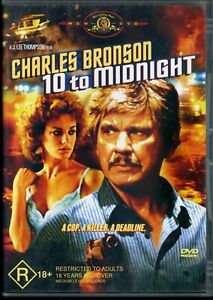 Charles Bronson 10 to Midnight Rare DVD Region Four R4 Gene Siskel Davis 1983