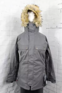 686 Dream Insulated Snowboard Jacket, Women's Small, Grey Melange New - Picture 1 of 5