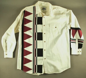 Camicia western Alamosa taglia XL nuova stile Aztec - Foto 1 di 7
