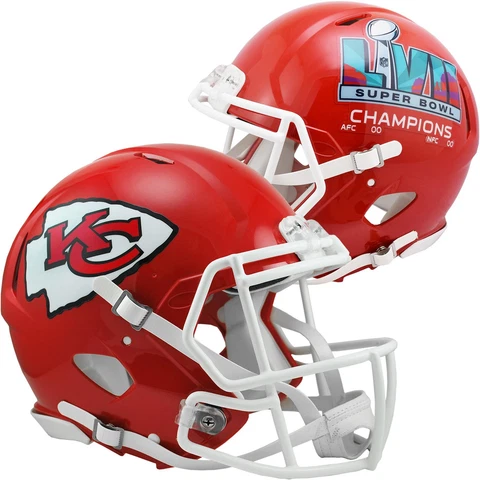 Kansas City Chiefs Super Bowl LVII Champs Riddell Speed Authentic Helmet Cover