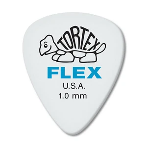 Jim Dunlop Tortex Flex Standardgriff 1,00 mm Plektren - (Tasche mit 12 Plektren) - Bild 1 von 3