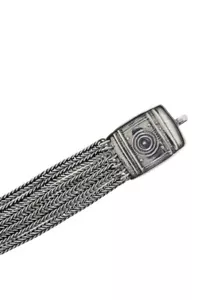 Tabra Verbinder Armbandkette 925 Sterlingsilber 6-Stränge ethnisch CBR31 - Bild 1 von 3