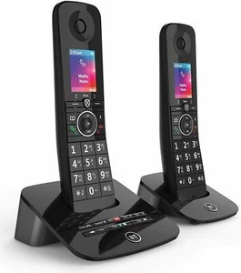 BT Premium Twin Cordless Answer Phone with 100% Nuisance Call Blocking - Black - Picture 1 of 3