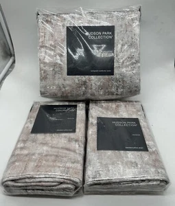 NEW Hudson Park Collection Greystone Full/Queen Duvet Cover & 2 Standard Shams - Picture 1 of 6