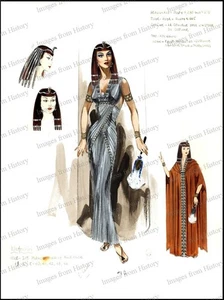 8x10 Print Anne Baxter Edith Head Costume The Ten Commandments Paramount 1956 #T - Picture 1 of 1