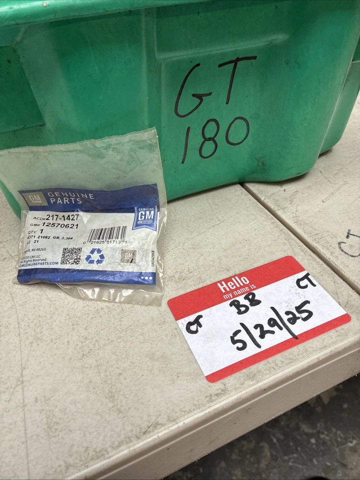 Kit de junta tórica de inyección de combustible multipuerto GM/ACDelco 12570621 Foto 1 de 4