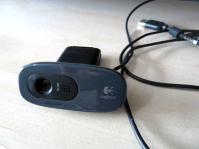 Logitech C270 HD Webcam - 720p Videokamera – schwarz,kaum benutzt - Bild 1 von 3
