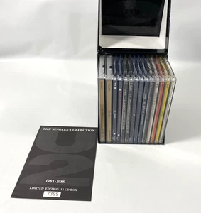 U2 THE SINGLES COLLECTION 1981-1989 12 CD Box Set with Extras Out Of Print OOP - Imagen 1 de 12