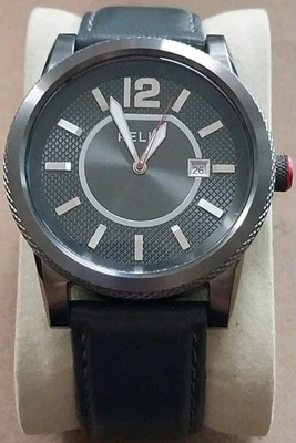 Reloj de Cuarzo Reliquia Fecha por Fossil ZR12001 SS Estuche Correa de Cuero Batería Nueva Foto 1 de 4