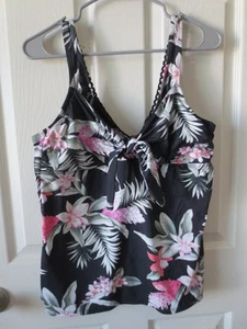 Tommy Bahama Badeoberteil Damen Gr. XL geblümt - Bild 1 von 12