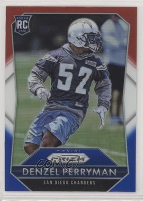 2015 Panini Prizm Rookies Red White & Blue Prizm Denzel Perryman #226 Rookie RC - Image 1 of 2
