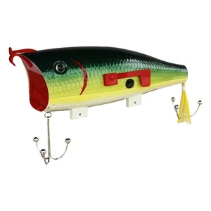 Rivers Edge Products Fishing Lure Mailbox Green Shad with Mounting Hardware - Picture 1 of 5