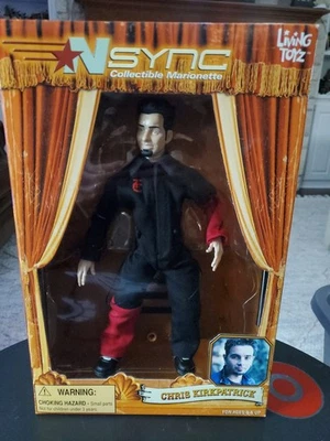 Коллекционная кукла-марионетка на струнах NSYNC 2000 Chris Kirkpatrick новая в коробке - Изображение 1 из 4