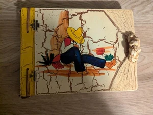Vintage Rancho Craft hand painted western Sketchbook 6 1/2 by 9 - Bild 1 von 8