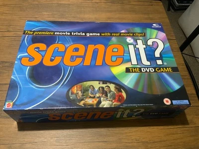 Mattel Scene It? The DVD Game Movie Trivia Board Game 2004 Vintage Family Game - Image 1 of 3