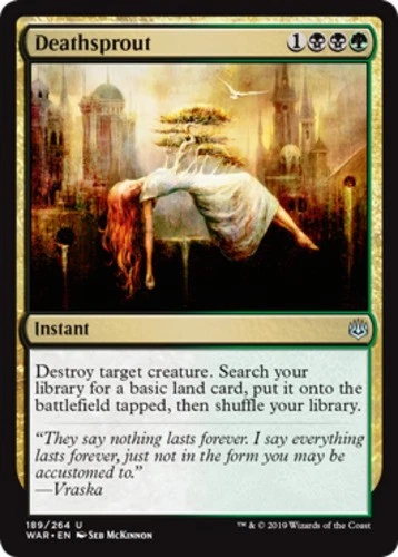 x1 Deathsprout - War Of The Spark - NM - MTG - Image 1 of 1