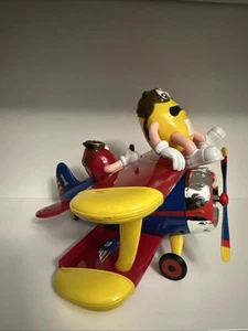 M&M Candy Dispenser Barnstorming Rides Bi-Plane Collectible - Picture 1 of 12