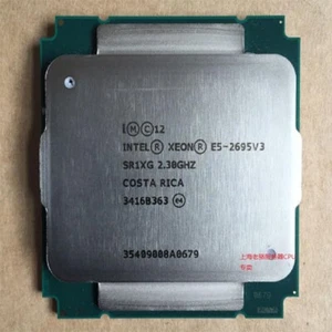 Intel Xeon E5-2695 V3 2.3GHz 14 Core 28 Threads 35MB Cache SR1XG CPU Processor - Picture 1 of 3