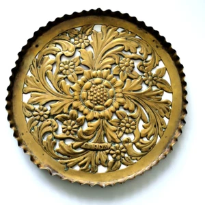 Jugendstil Messing Visitenkartenfach - Bild 1 von 6