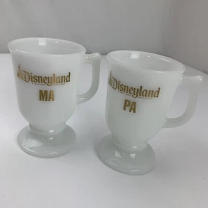 Vintage Disneyland Ma & Pa Drinking 5" Glass Mug Disney - Bild 1 von 6