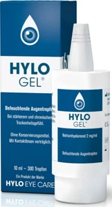 Ursapharm Hylo Gel Gleitmittel Augentropfen Natriumhyaluronat 1/3oz 10ml - schneller Versand - Bild 1 von 3