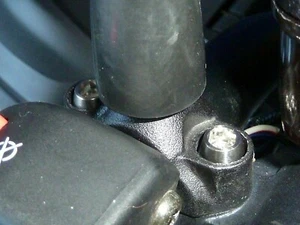 ZERO MOTORCYCLES DSR 2014-2020 Titanium MIRROR POST BOLTS LEFT OR RIGHT 2 bolts - Picture 1 of 8