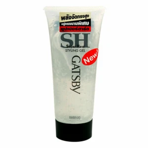 GATSBY SH SUPER HOLD Lasting Hold Non-Sticky Hair Styling Gel 200g JAPAN - Picture 1 of 8