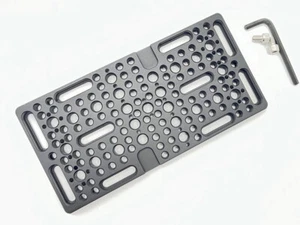 Camera Multi-Purpose Switching Plate Cheese Board Easy Plate 1/4 3/8 Cold Shoe - Picture 1 of 10