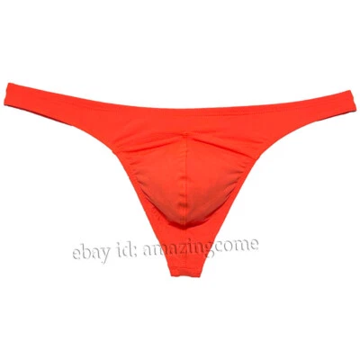 Tanga bolsa de corte dividido para hombre mini bikini natación micro baúles tanga tanga Foto 1 de 4