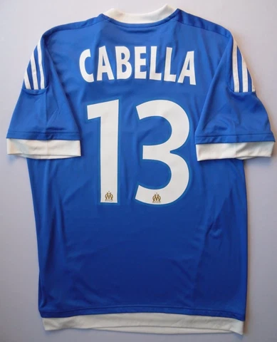 Olympique Marseille Cabella Jesrey MEDIUM Mens 2015/16 Third Shirt Adidas ig93 Cover