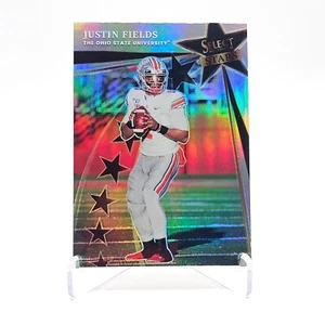 2022 Panini Select Draft Picks Select Stars #SS-JF Justin Fields (Prizm) - Foto 1 di 2
