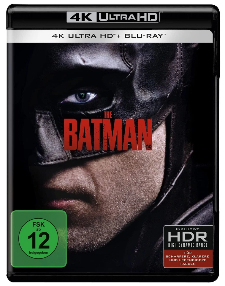 The Batman (4K Ultra HD, 2021, Blu-ray)