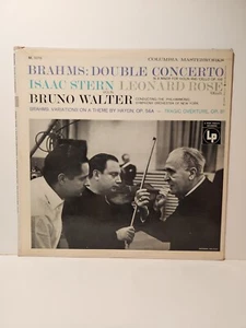 Brahms Violin Cello double concerto op.102 Stern Walter Symphony Overture 6 eye - Picture 1 of 15