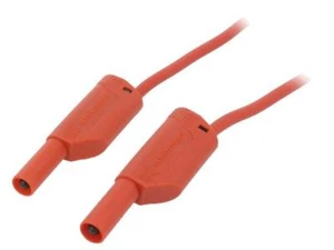 VSFK 8700 / 2.5 / 200 / RT Messleitung 32A 4mm Bananenstecker-4mm Bananenstecker - Bild 1 von 1
