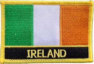 Ireland Flag Embroidered Patch - Sew on - LAST FEW - Picture 1 of 1