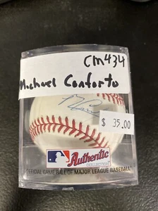 Michael Conforto MLB Rawlings PSA/DNA Certified CM434 - Bild 1 von 3